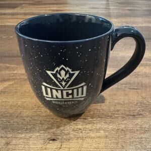 UNCW North Carolina Wilmington Seahawks 16 oz Speckled Embossed Coffee Mug